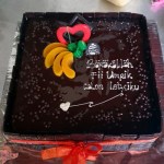 COCHOLATE TRUFFEL CAKE